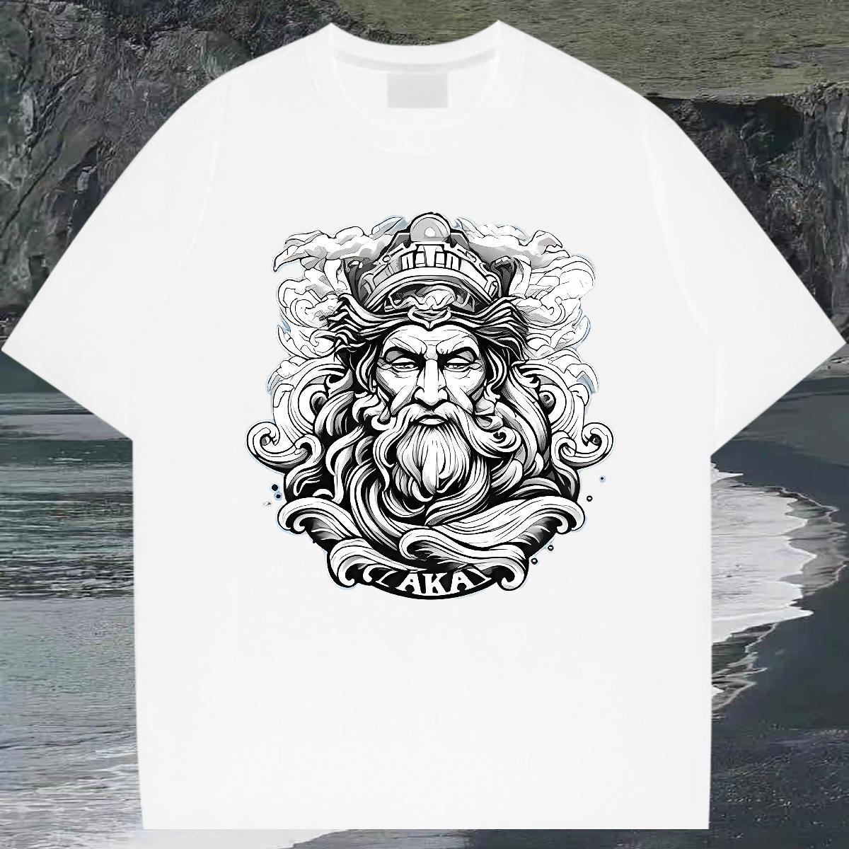 2024 Summer T Shirt For Man Graphic Street Tshirts Cotton O Neck Short Sleeves Unisex Wear