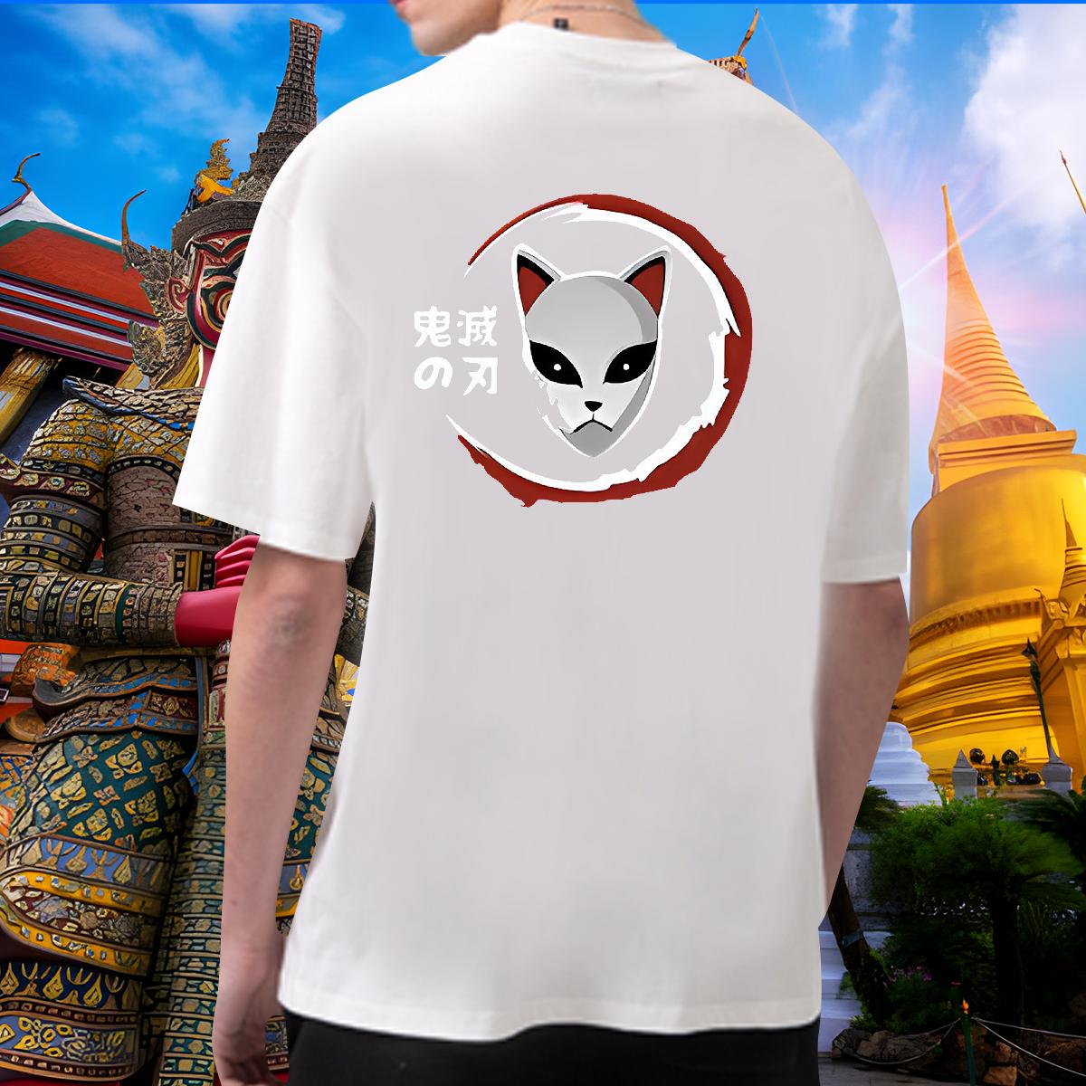 Fashion New T Shirt For Man DIY Anime Tshirt for Man Woman Home Outdoor Round Neck Short Sleeve Classic Polos