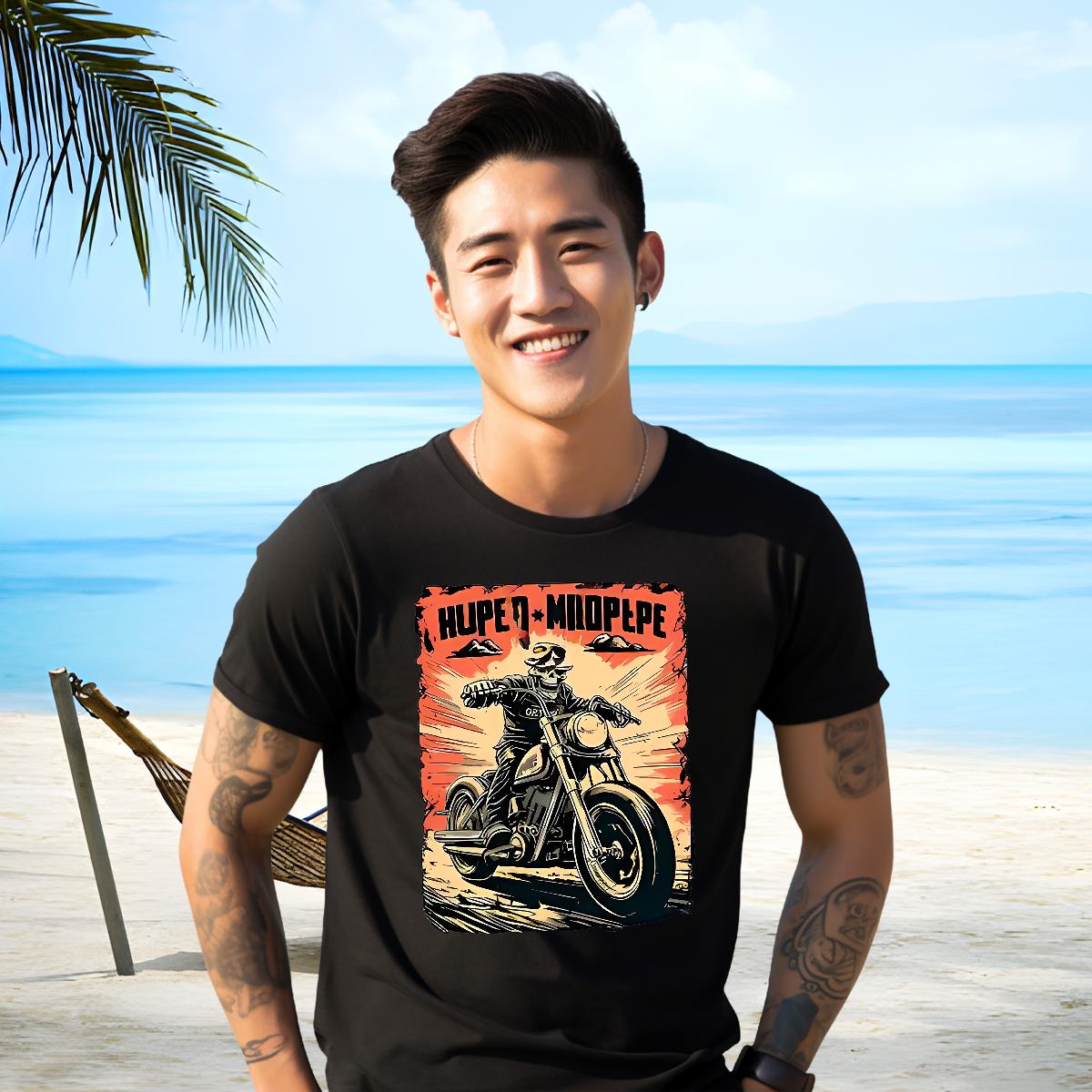 New T shirt Custom Anime Anime Printing Street Men Clothes T-Shirt Cotton Breathable 5A Tees