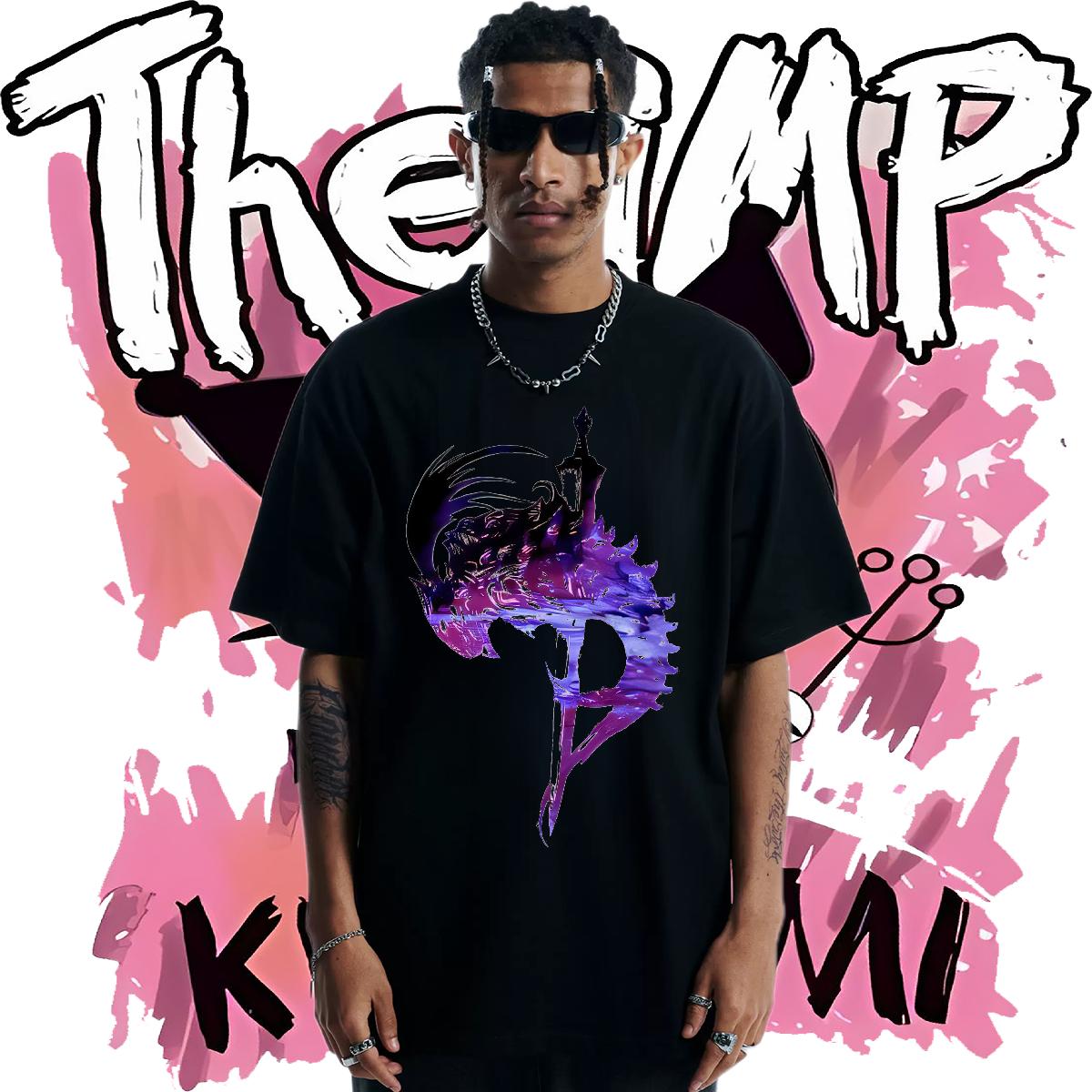Loose Fit T Shirts Men Casual Beach Cotton Breathable Short Sleeve Men Tees DIY Customized Cartoon Print Top Tees