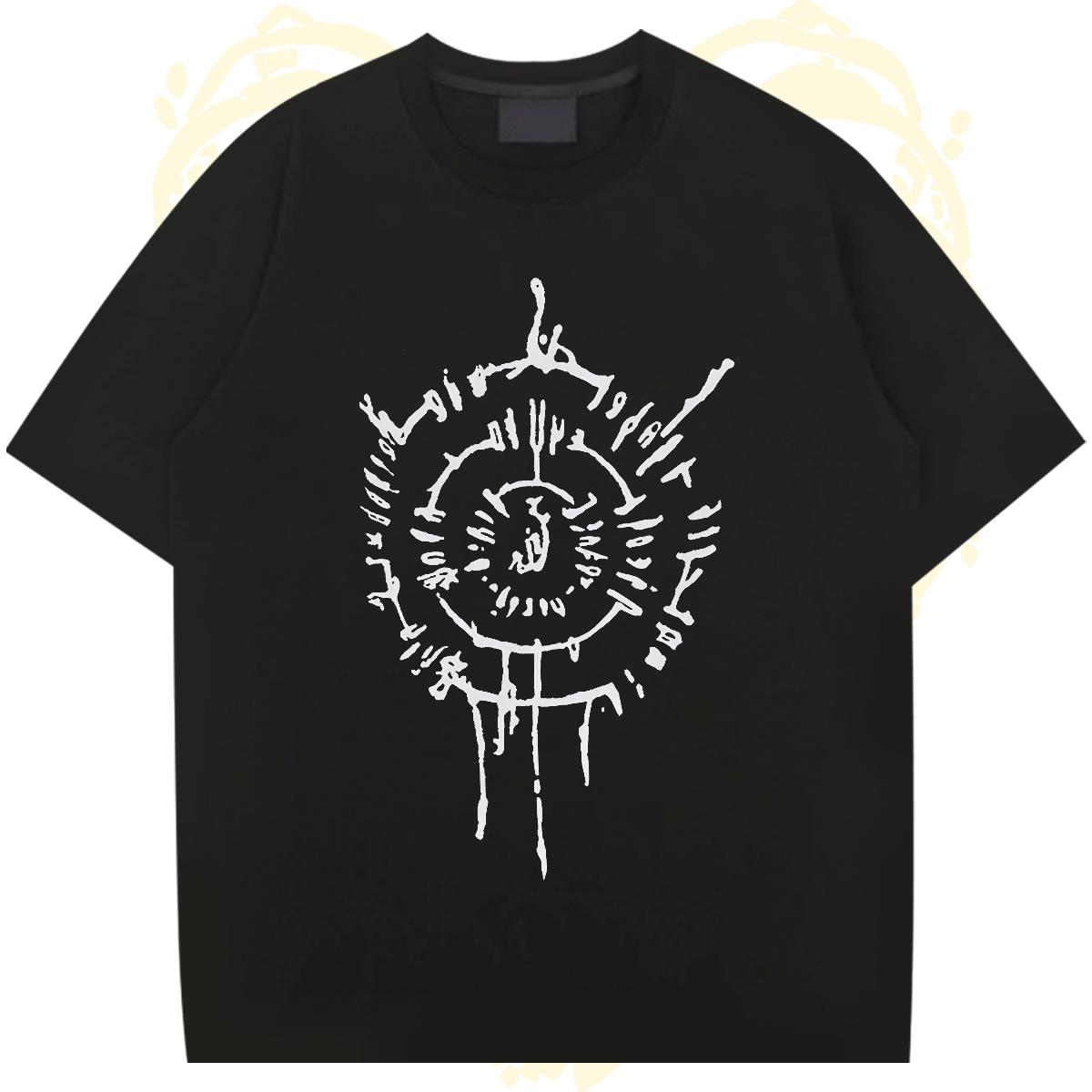 Soft Mens T Shirts Hip Hop O-Neck Short Sleeve Cotton Tshirt for Man Woman 2024 New Custom Tee Shirt