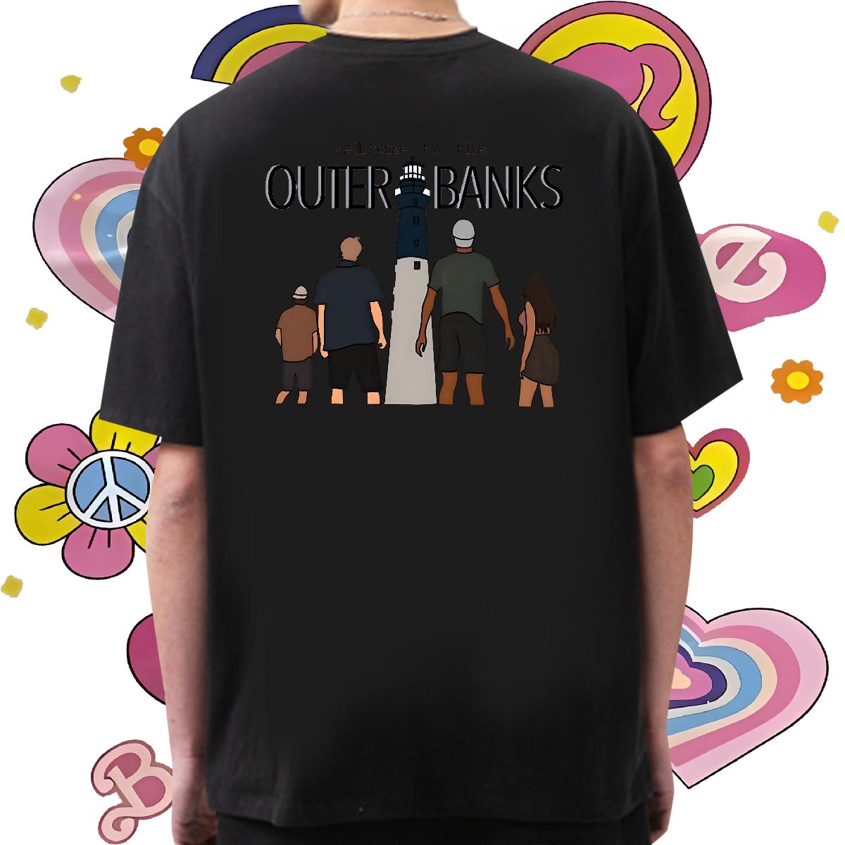 2024 Summer T-Shirts Plus Size Cartoon Men Clothes T-Shirt Casual Beach Breathable Short Sleeve Soft Tshirts