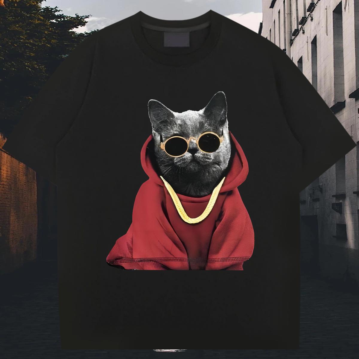 Brand Men T Shirts Floral Print Tshirt for Man Woman High Street Hip Hop Crew Neck Cotton Breathable Soft Clothes