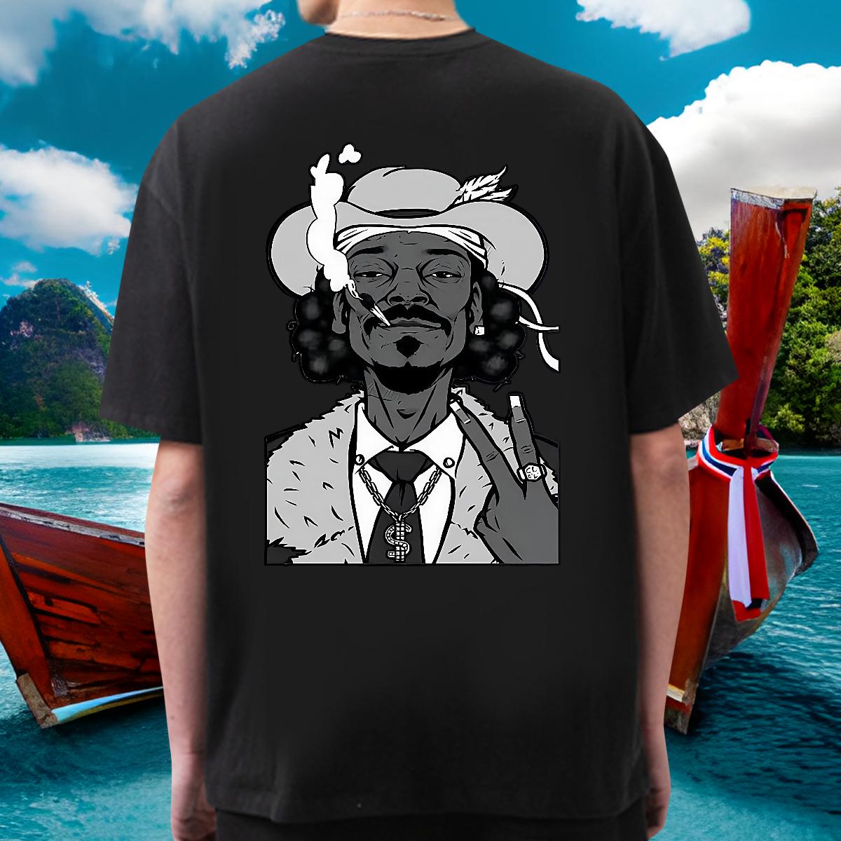 5A Man T Shirts Cotton Breathable Street wear Hip Hop Tshirt for Man Woman Customized Print Fashion Tops