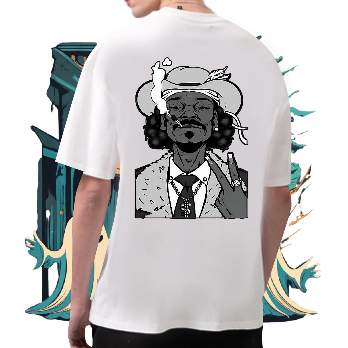 Loose Fit Men T Shirts Cotton Breathable Street Wear Couples T Shirts Custom Anime Designer Fashion Wear