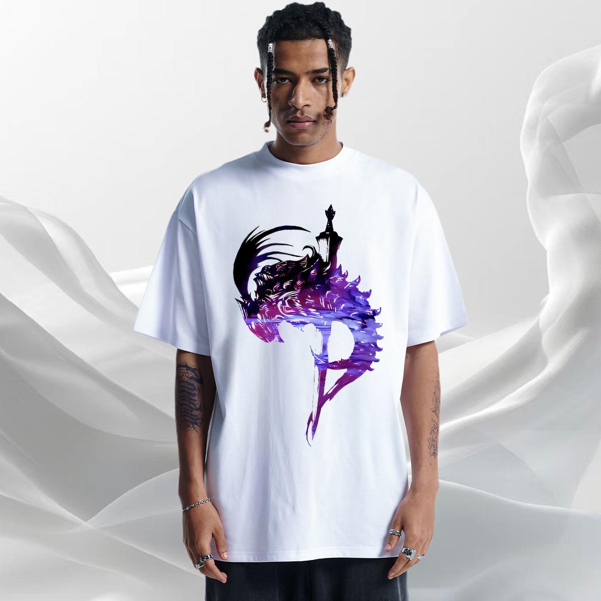Wholesale T-Shirts Outdoor 180g Cotton Men Clothes T-Shirt Fashion New Cartoon Print Clothings
