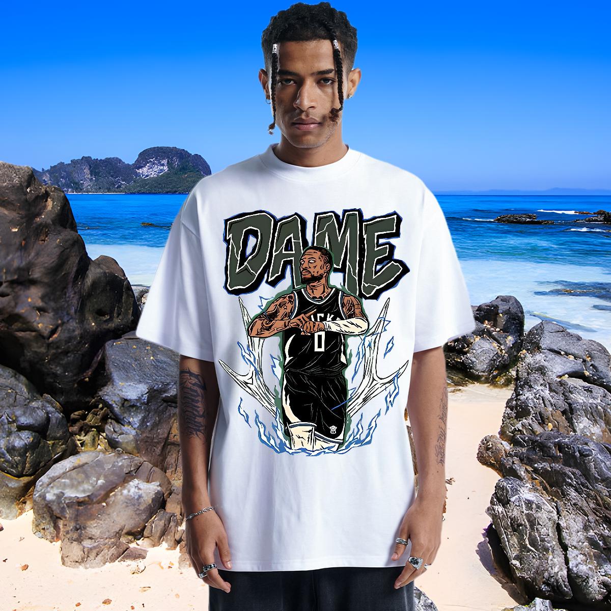 2024 Summer Men T Shirts DIY Couples T Shirts Home Outdoor O-Neck Short Sleeve Cotton Cool Design Tee Shirt