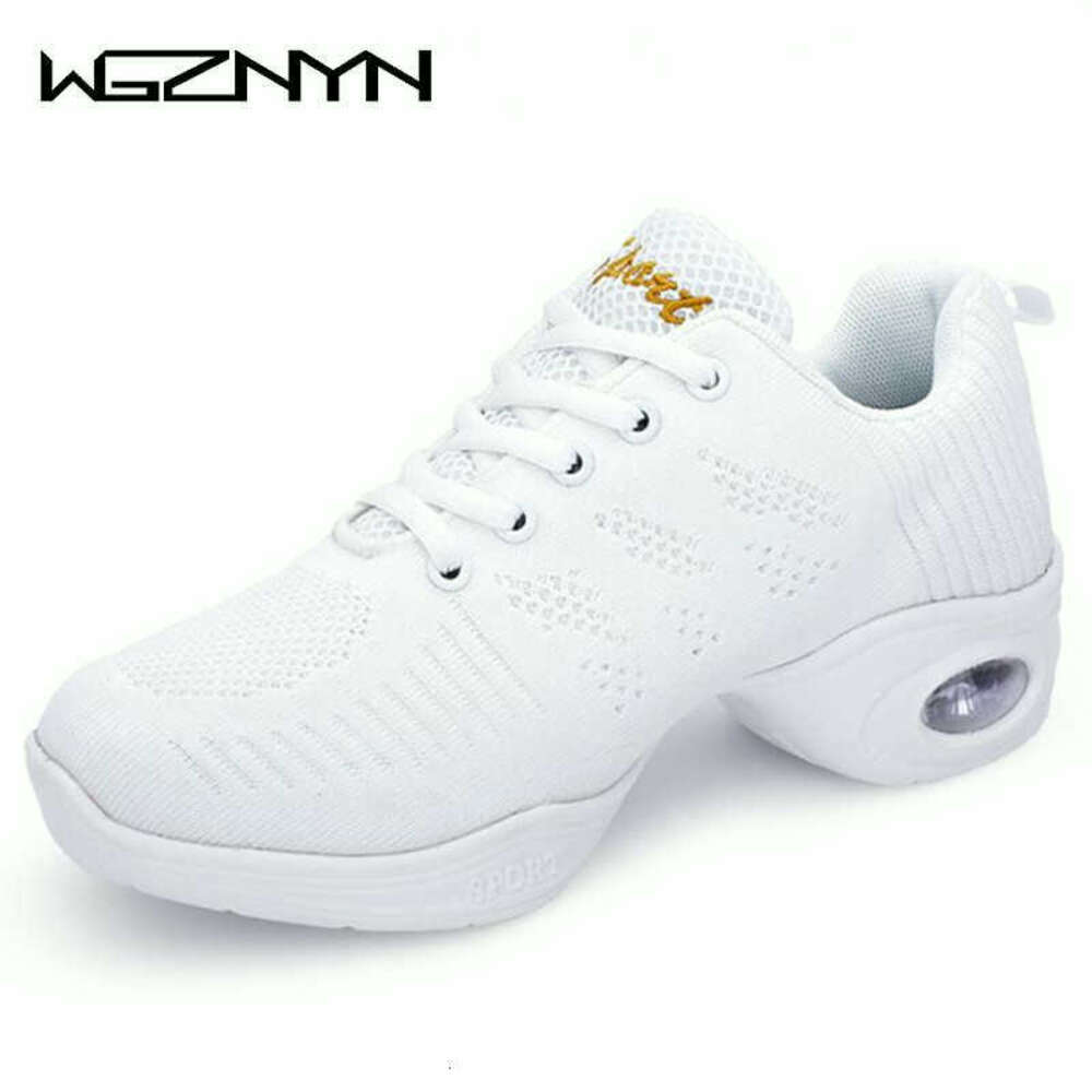 Brand Women Soft Outsole Woman Breath Hip Hop Feature Dance Sneakers Ladies Girl's Modern Jazz Dancing Shoes W3
