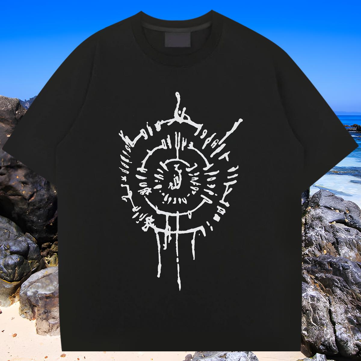 Cool Design Man T Shirts Daily Outfit Cotton Breathable Soft Mens Tshirts Casual New Custom Printing Tshirts
