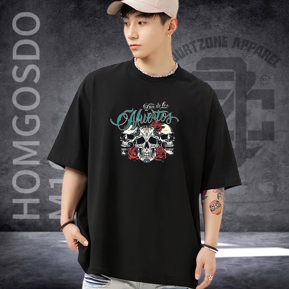 Custom T-Shirts Anime Men Clothes T-Shirt Casual Beach Cotton Breathable Soft Classic Tee Shirt