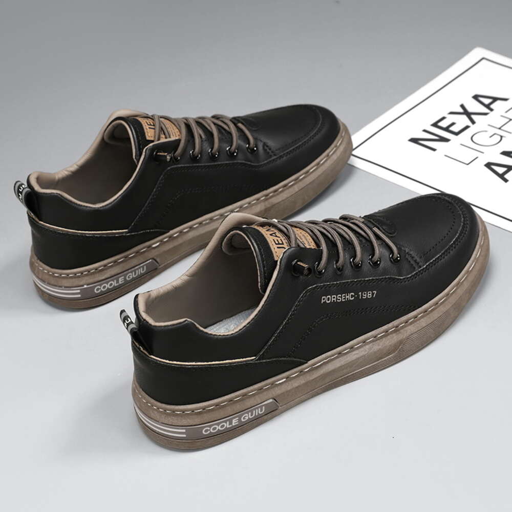 Ddmysports Men Spring Casual Breathable Black Sneakers Fashion Driving Walking Tennis Shoes For Male Skate Flats OUTDOOR