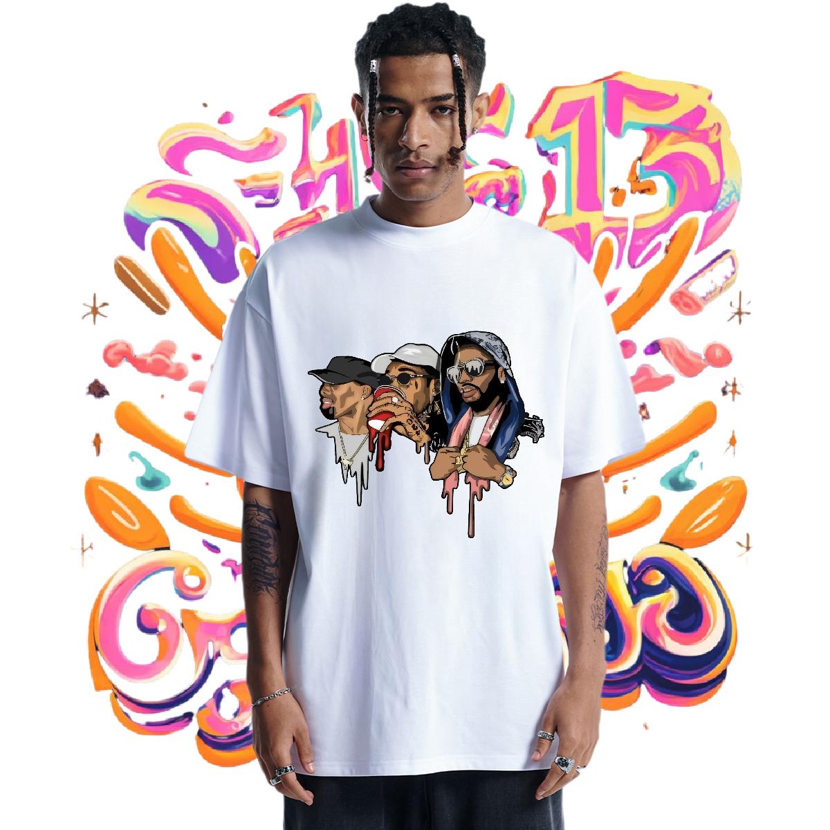 Brand Men T Shirts Casual Beach Breathable Short Sleeve Men Tees New Arrival Custom Printed Tops Shirt