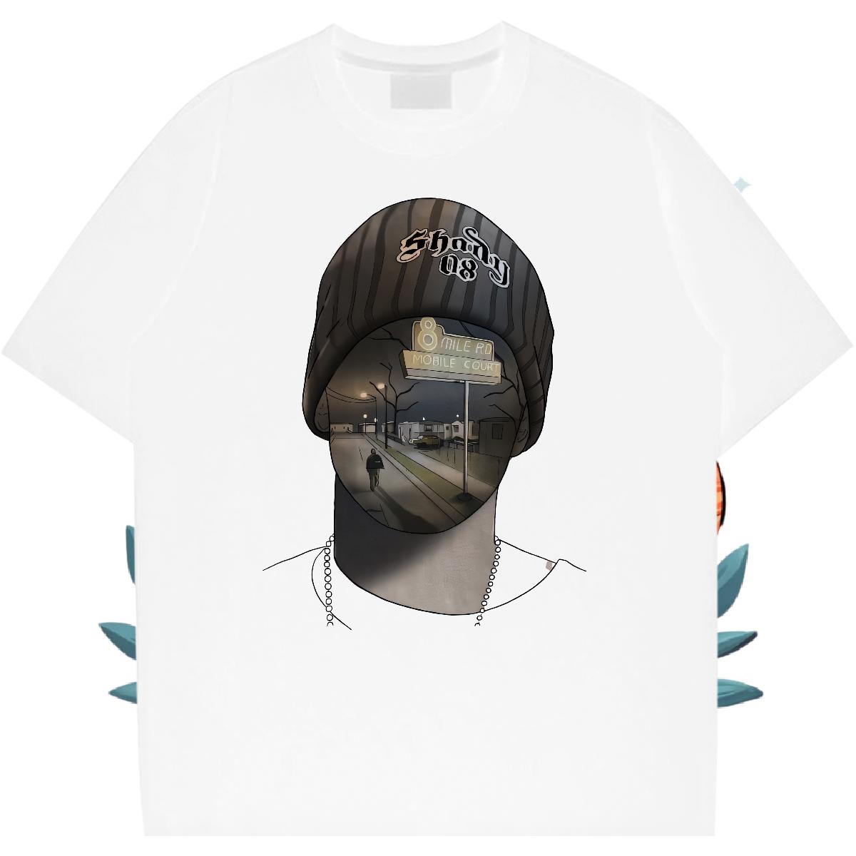 Cool T Shirt For Man Street Breathable Short Sleeve Men Clothes T-Shirt Customized Black Oversized Tees