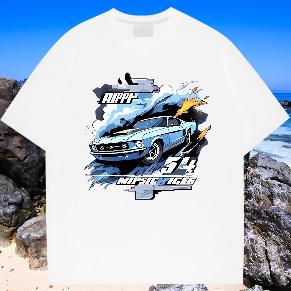 DIY Customized Man T Shirts DIY Daily Wear Tshirts Cotton Breathable Comfortable Tees