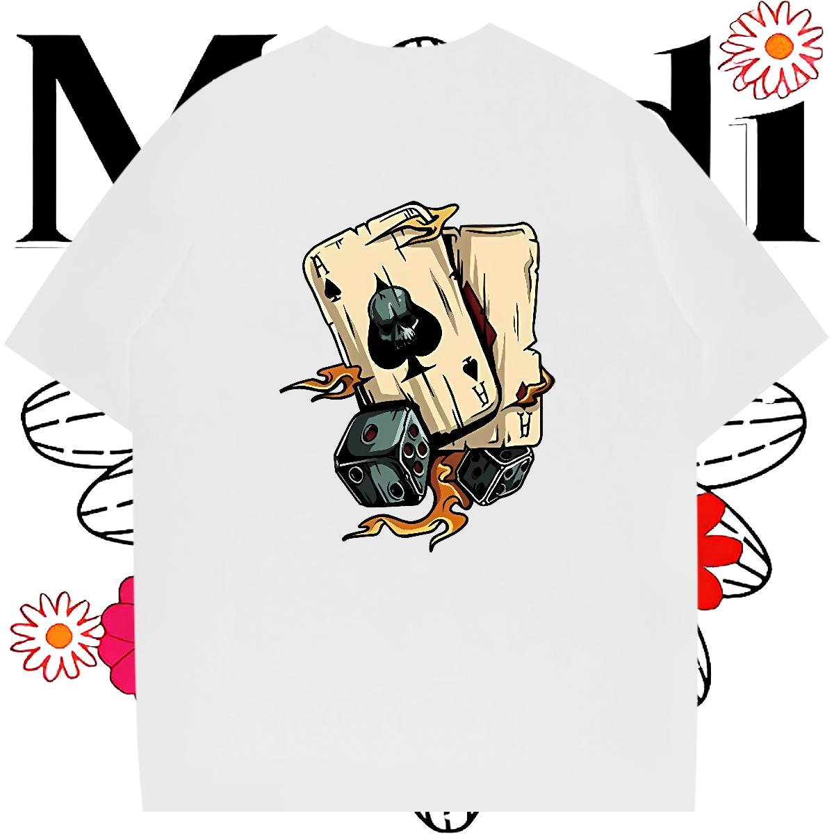 Brand Mens T Shirts Custom Printing Tshirt for Man Woman Street Casual Short Sleeve Cotton O-Neck Brand Tshirts