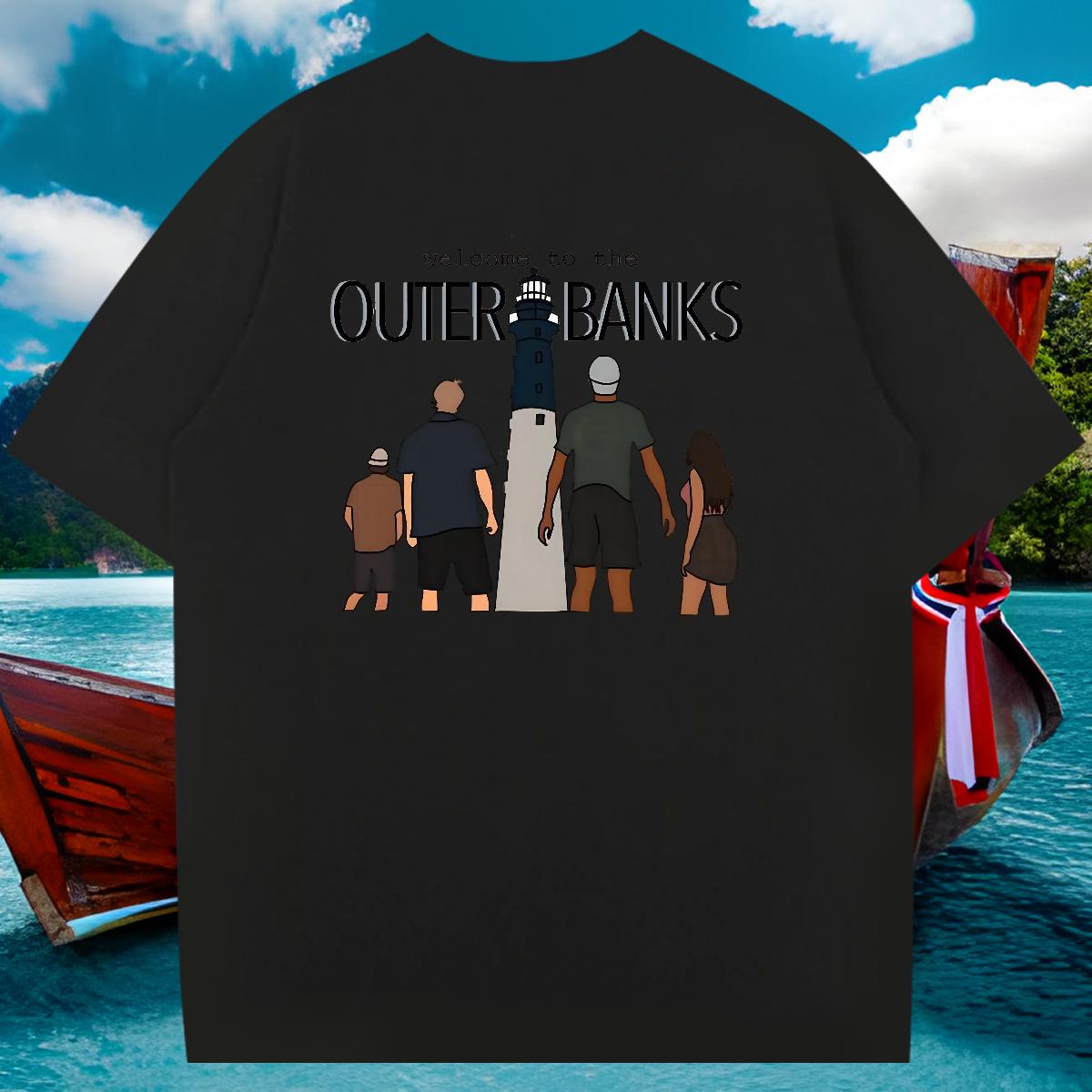 Customized Men T Shirts Custom Cartoon Men Tops Tees Hip Hop Street Cotton Breathable Short Sleeve Classic Tops