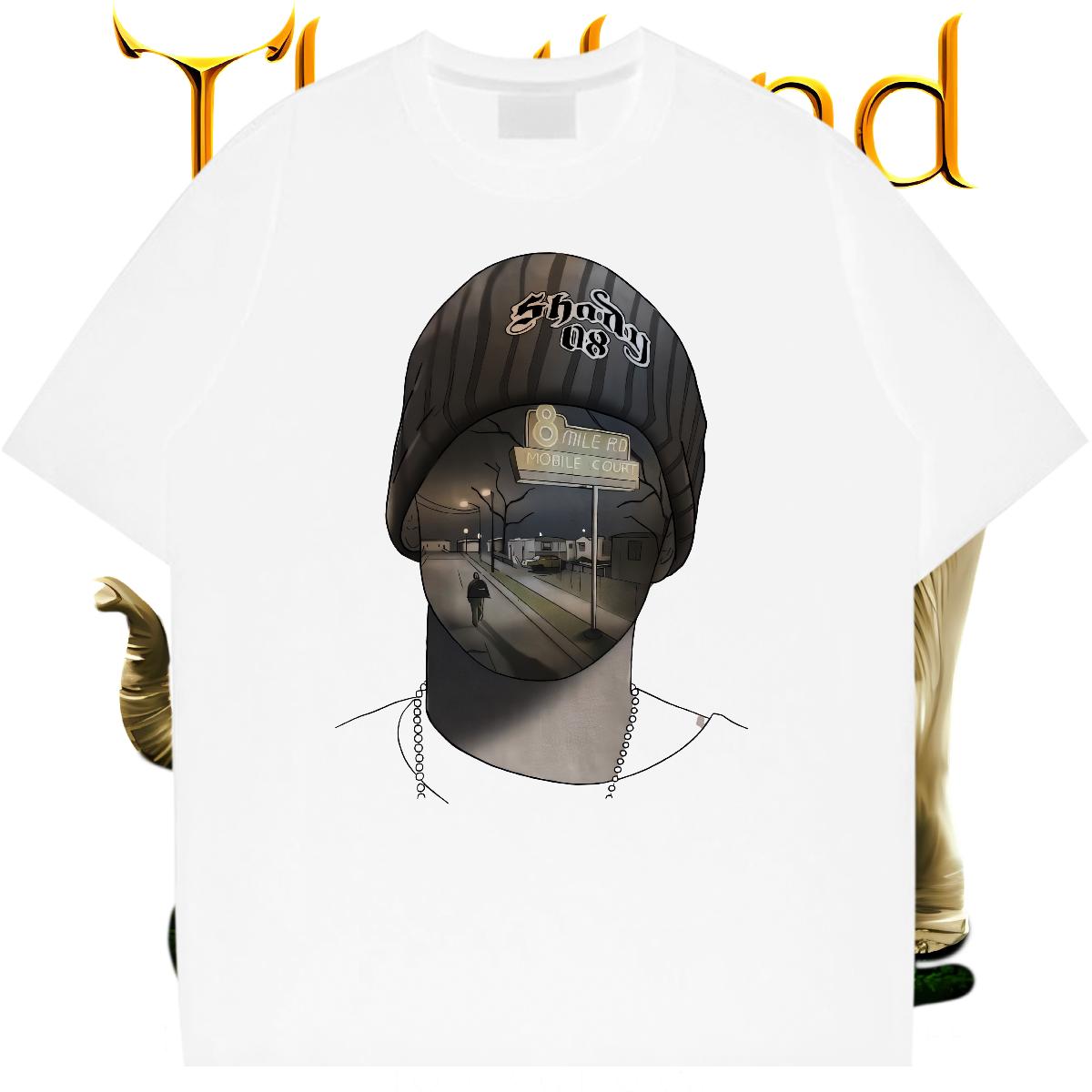 Soft T-Shirts for Men Hip Hop Street Breathable Crew Neck Cotton Men Tops Tees Classic Casual Custom Tshirts