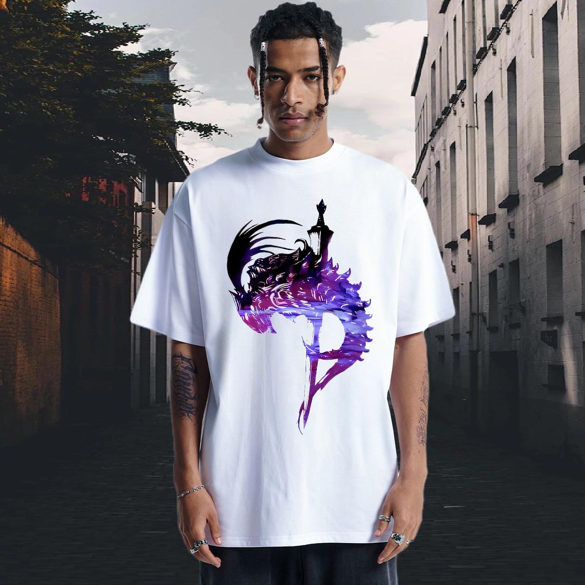Unisex Mens T Shirts Street Wear Crew Neck Cotton Breathable Tshirt for Man Woman 2024 DIY Custom Printing Tee Shirt