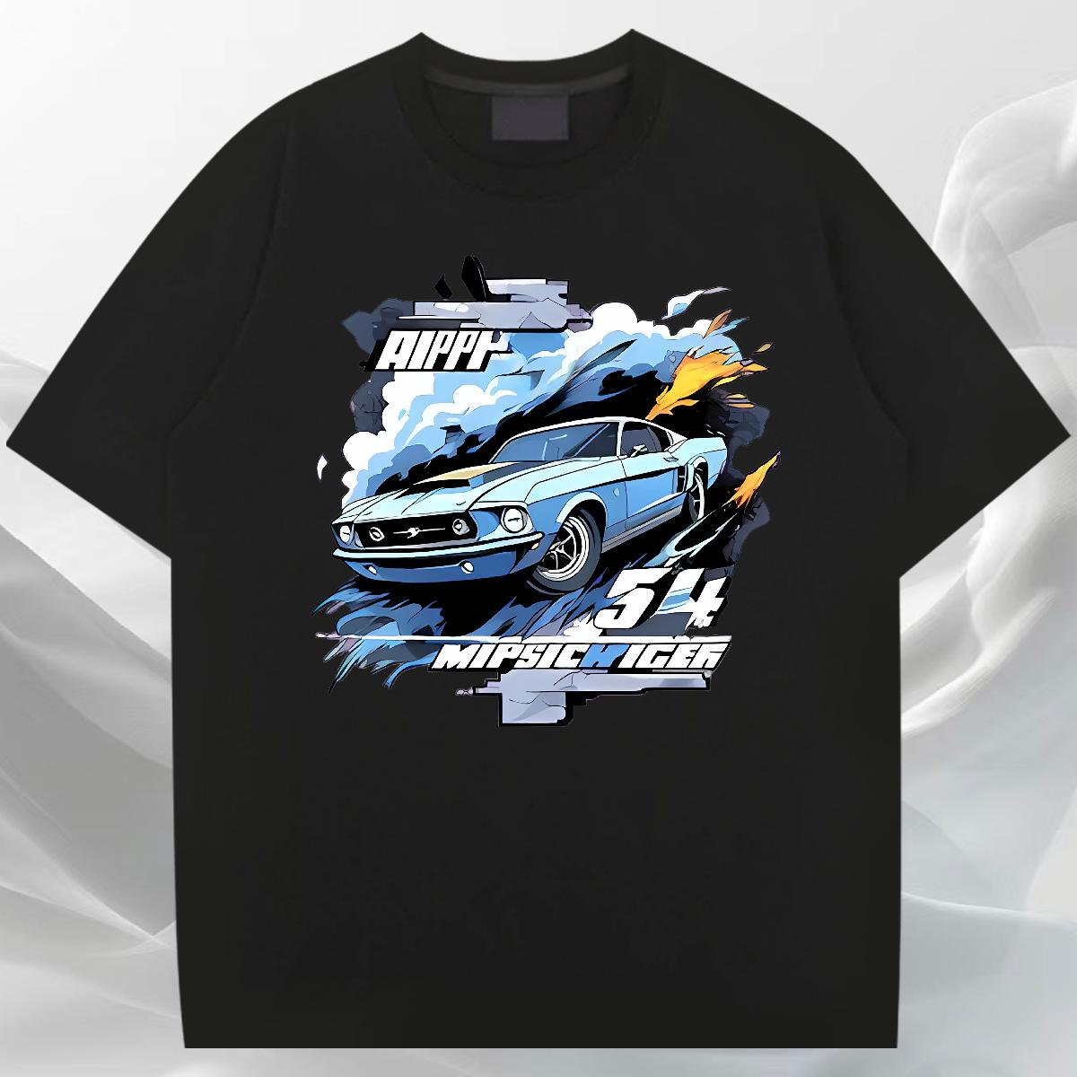 Wholesale T Shirts Men Custom Print Oversized Home Outdoor Tshirts Round Neck Short Sleeve Wholesale Tees Shirts