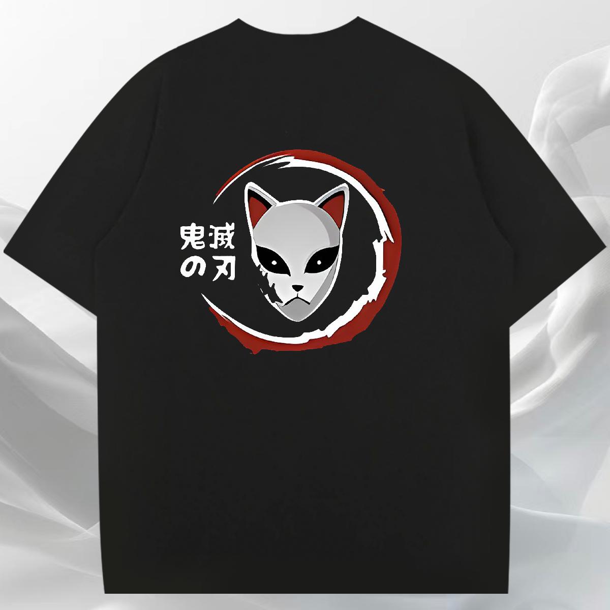 Custom T-Shirts Anime Print Hip Hop Tshirt for Man Woman Breathable Crew Neck Loose Wear