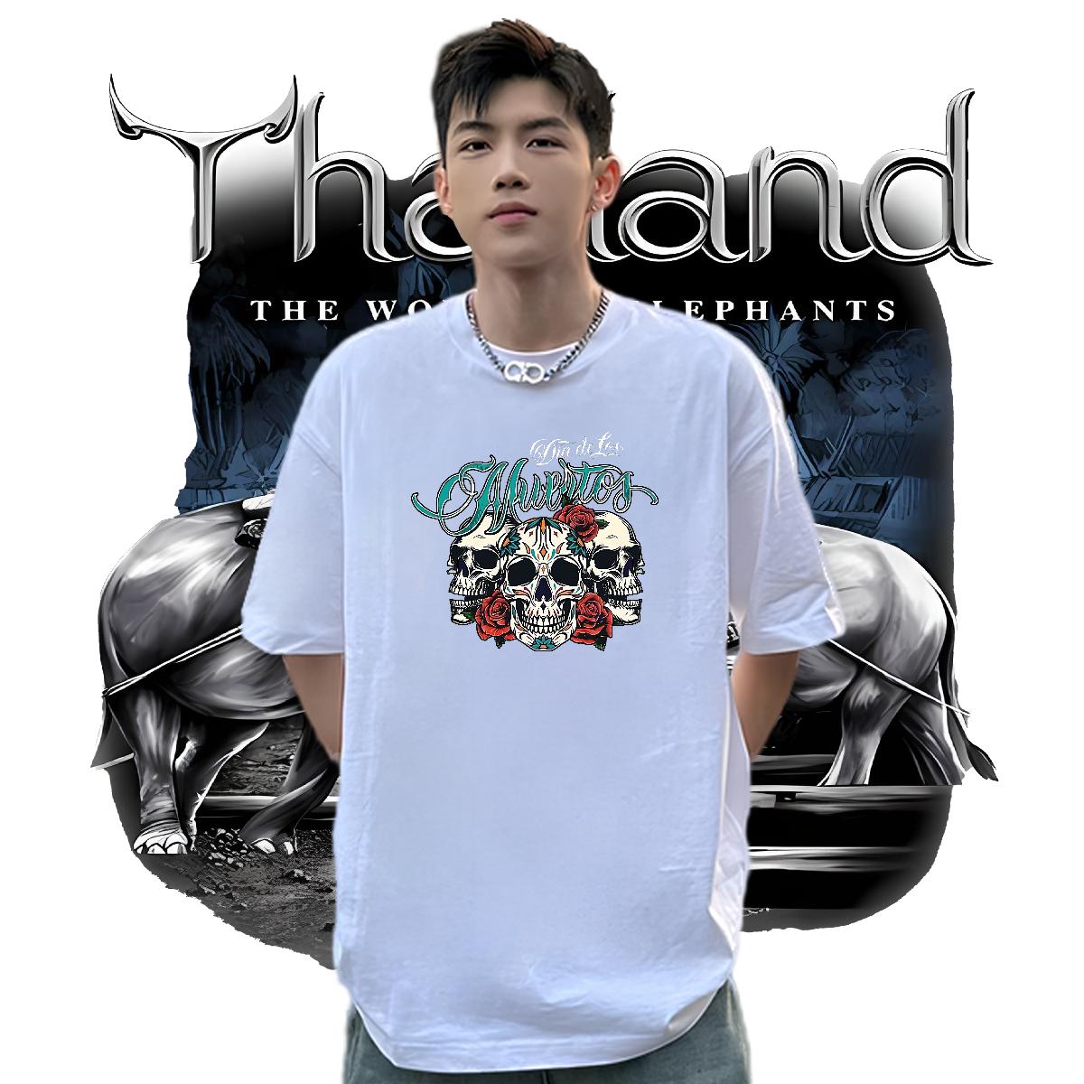 Cool Design T Shirt For Man Hip Hop Short sleeve Cotton Soft Couples T Shirts New DIY Tops Tees