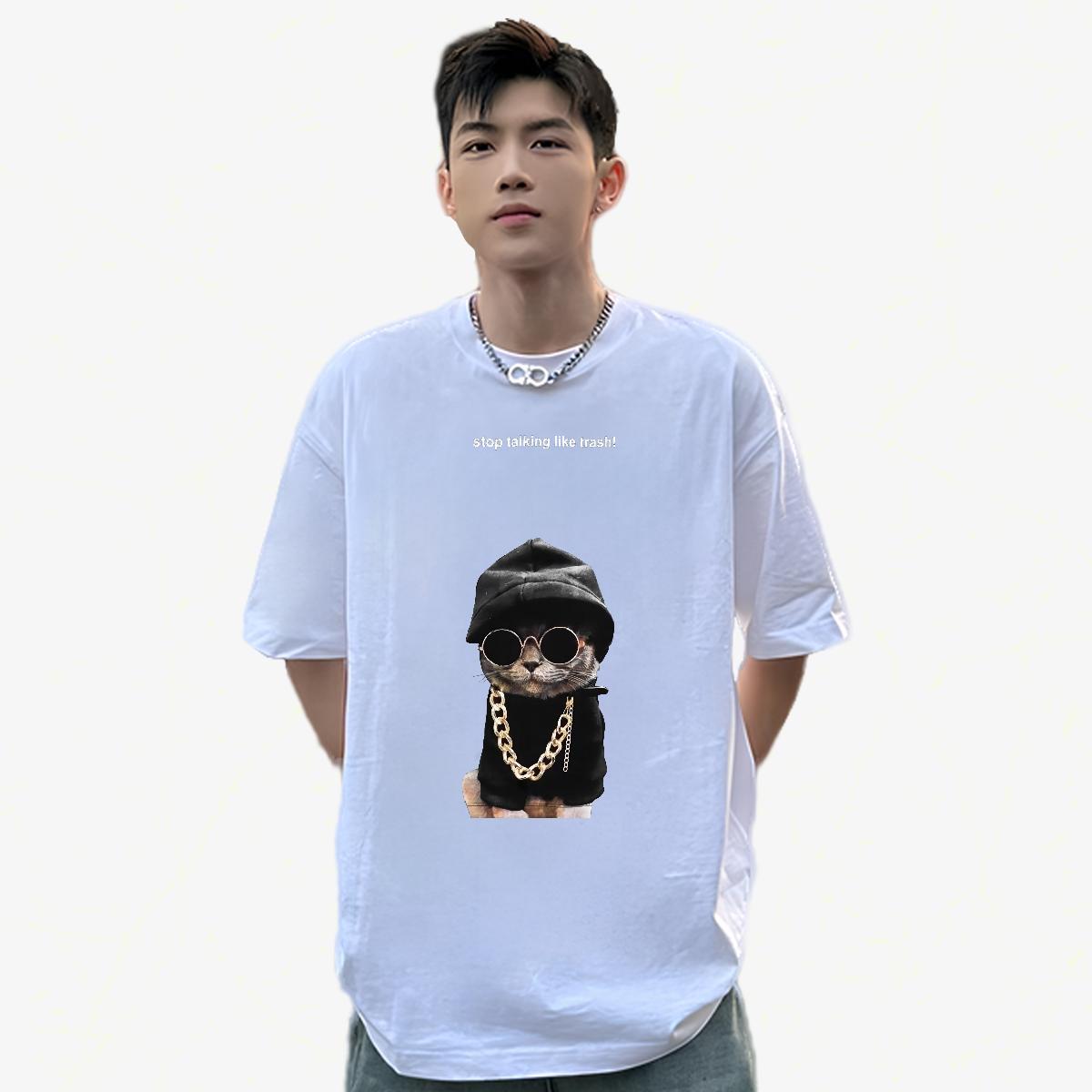 Designer Men T Shirts Street Casual Cotton Breathable Soft Couples T Shirts Designer Fashion Black Oversized Wear