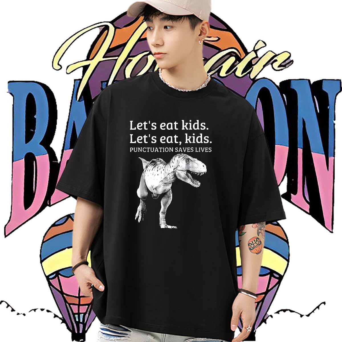 Comfortable T Shirt For Man Home Outdoor Round Neck Short Sleeve Tshirt for Man Woman Casual New Anime Polos
