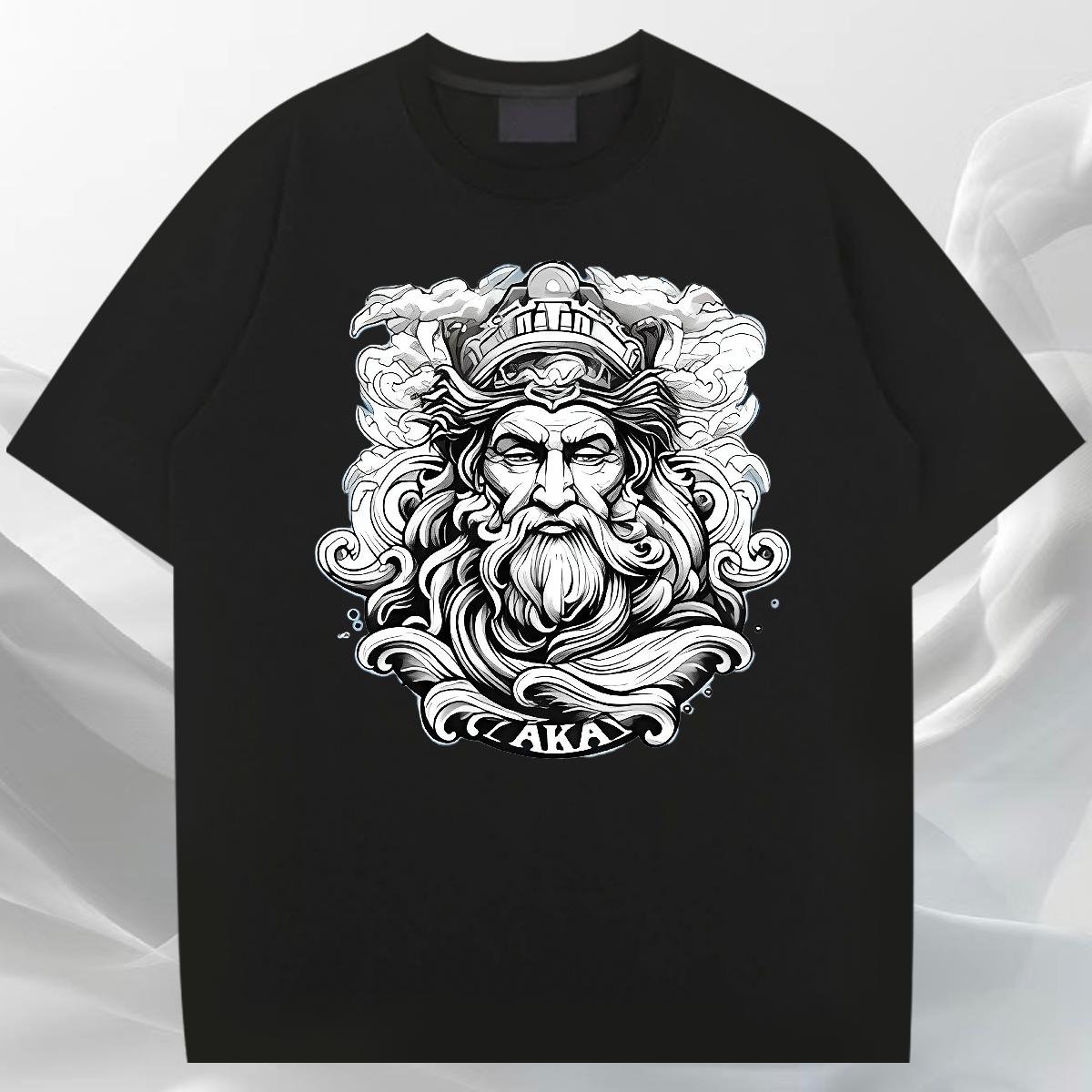 Fashion New Men T Shirts DIY Logo Beach Tshirts Breathable Crew Neck Cotton Brand Tee Shirt