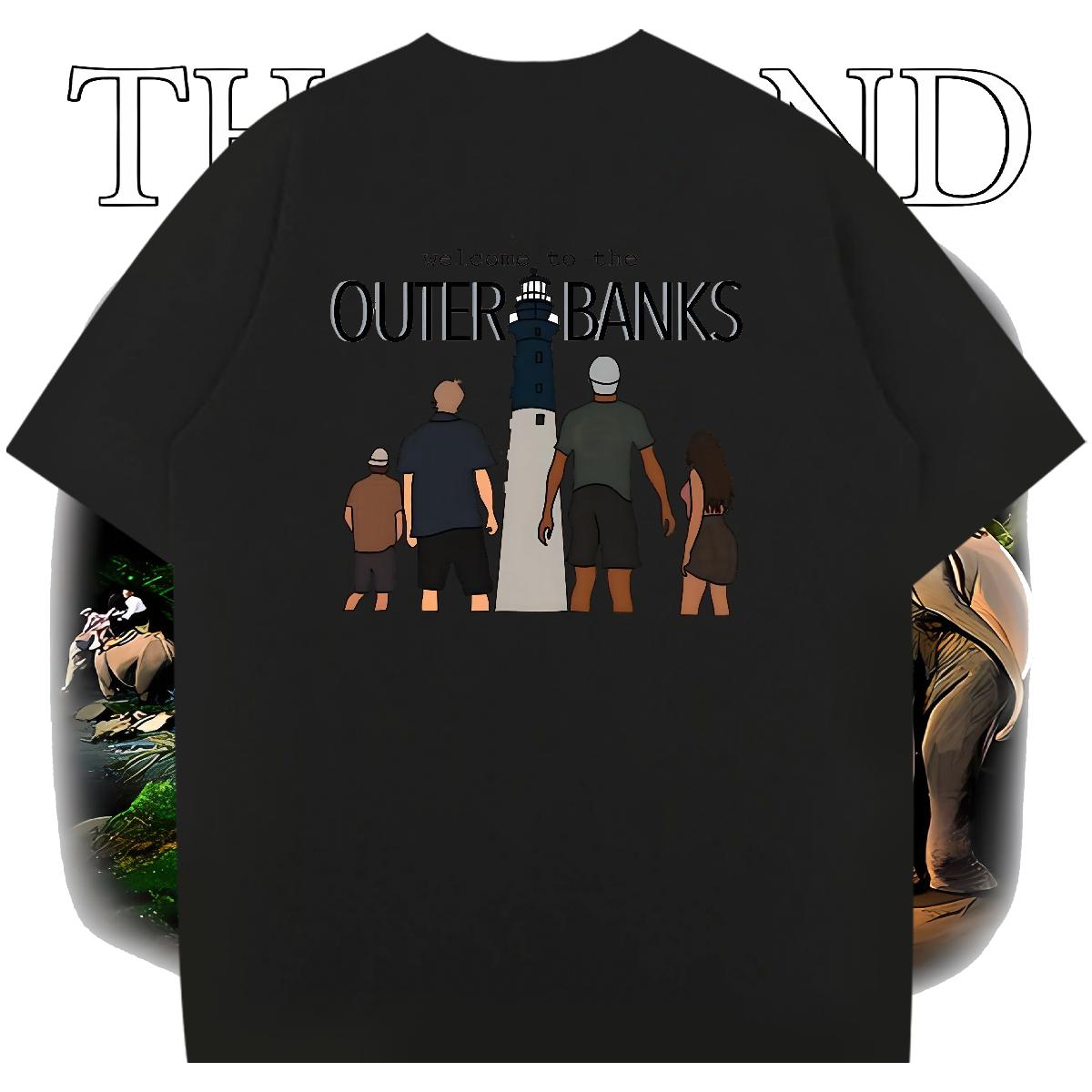 2024 Summer T shirt Asian Size Men Tshirts Street Short sleeve Cotton Soft Brand Tees