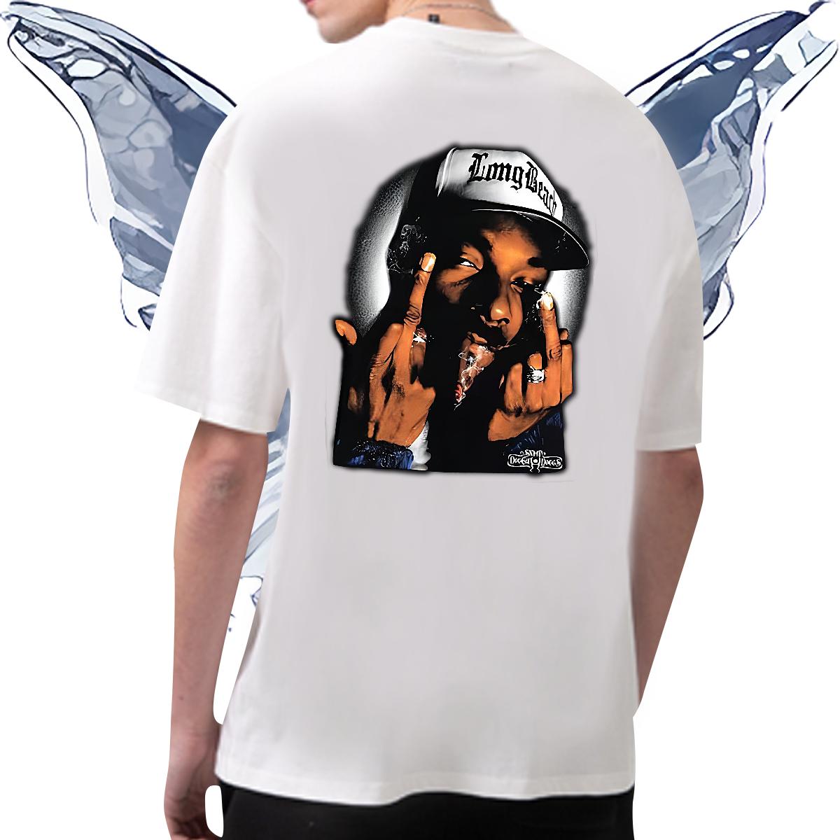 2024 Designer T-Shirts DIY Anime Casual Daily Wear Men Tshirts Crew Neck Cotton Soft Clothes