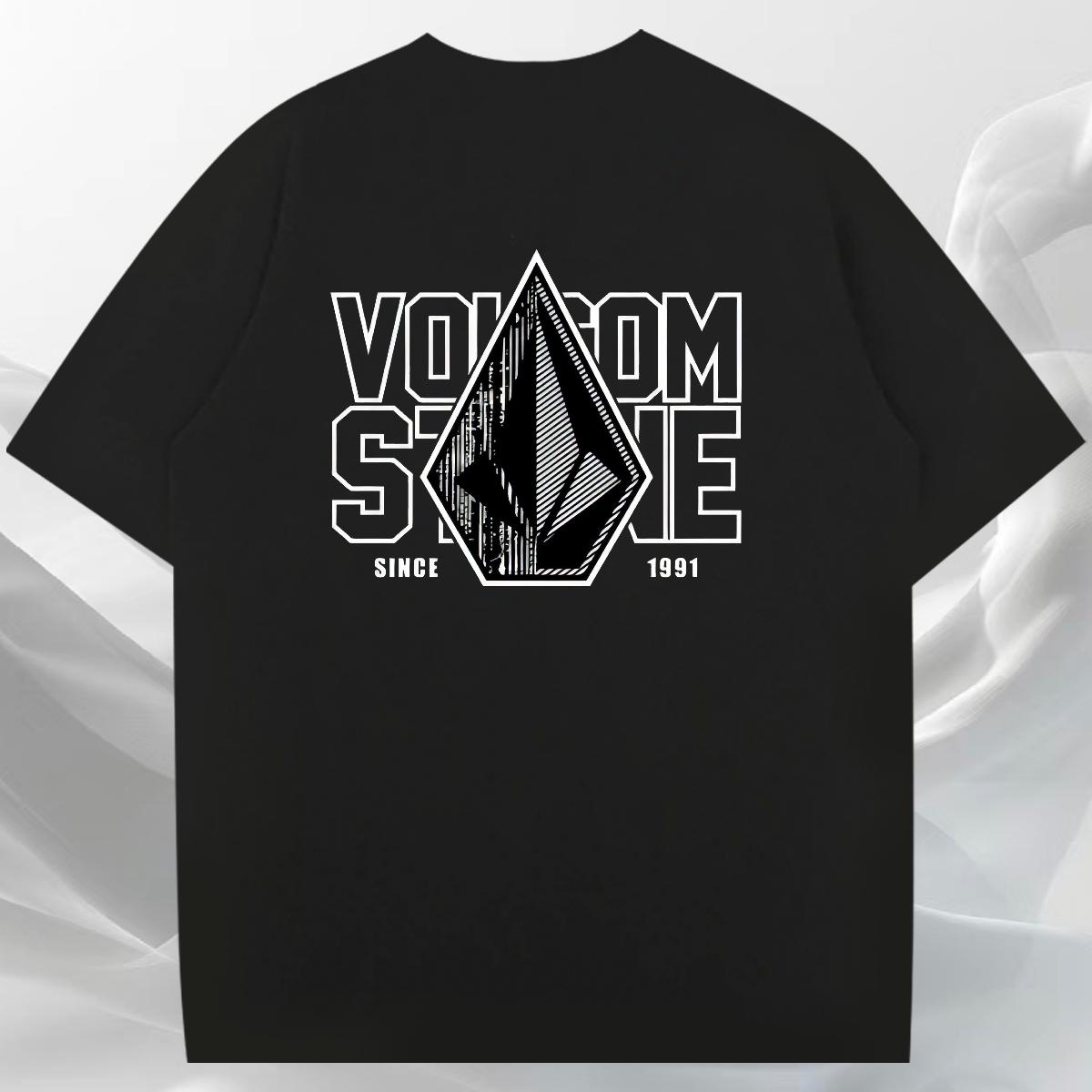 Classic T shirt O-Neck Short Sleeve Cotton Hip Hop Street Mens Tshirts DIY Printed 2024 New Wear