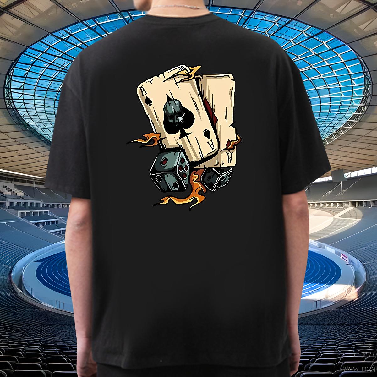 Custom Man T Shirts Custom Home Outdoor Mens Tshirts Cotton Breathable Short Sleeve Wholesale Clothes