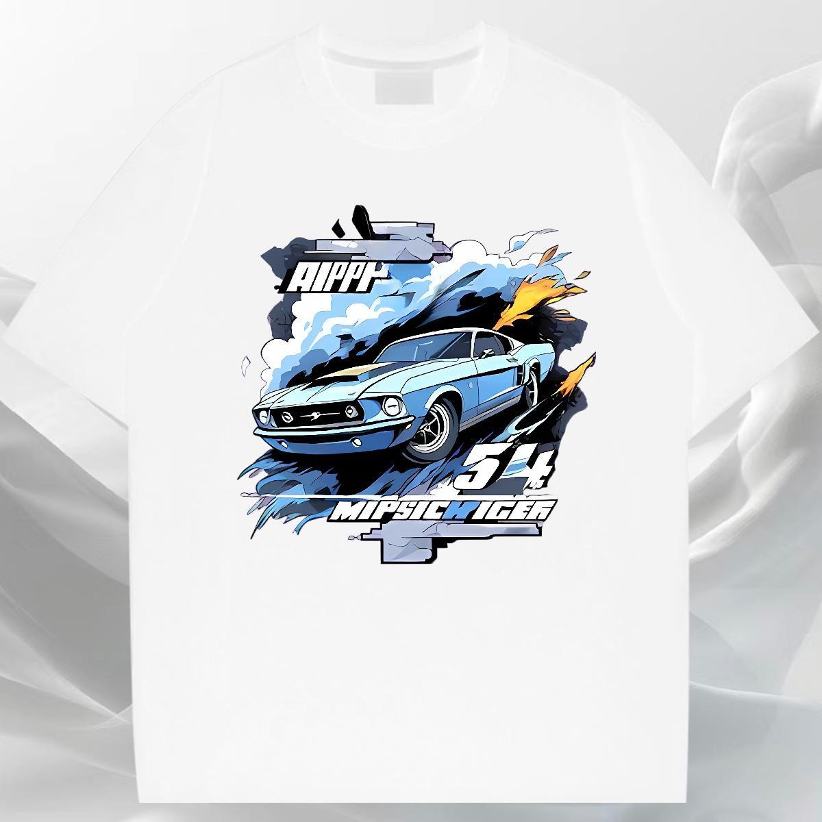 Wholesale T Shirts Men Custom Print Oversized Home Outdoor Tshirts Round Neck Short Sleeve Wholesale Tees Shirts