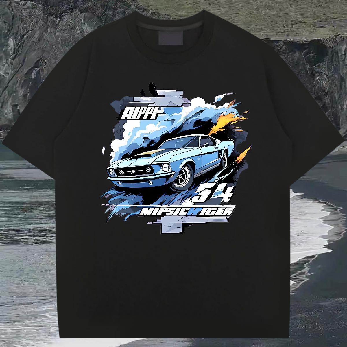 New Designer Men T Shirts Asian Size Casual Daily Wear Tshirts 180g Cotton Comfortable Tee Shirt
