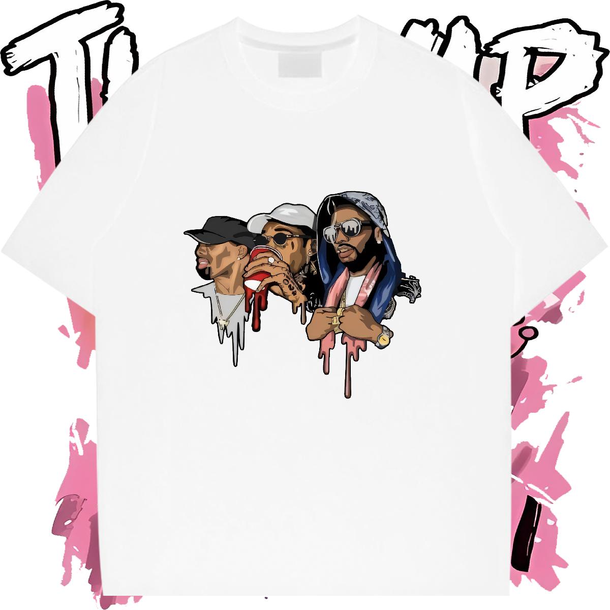 5A Mens T Shirts Street wear Hip Hop 180g Cotton Tshirt for Man Woman Classic Casual Asian Size Tops
