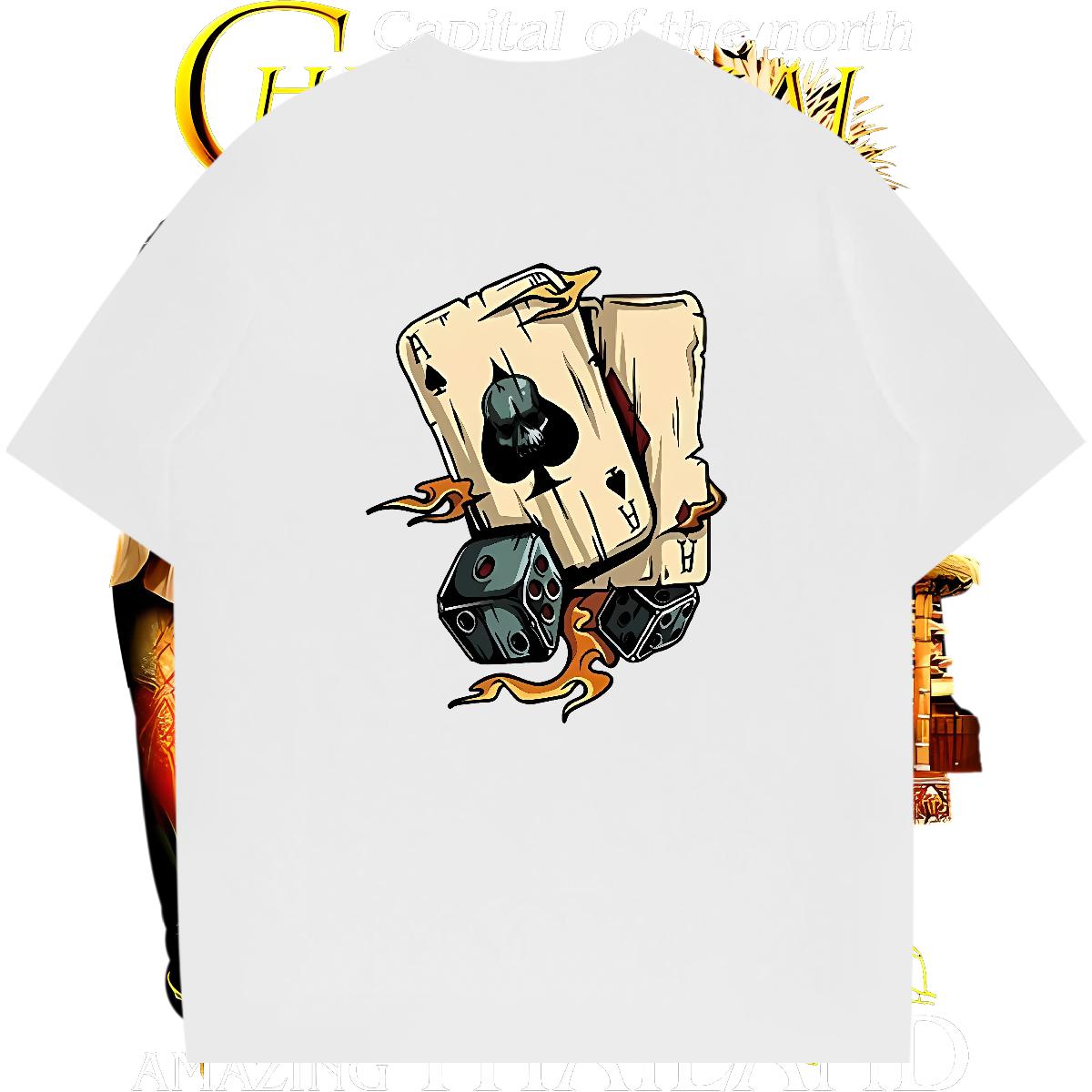 Fashion Design Man T Shirts DIY Anime Tshirt for Man Woman Outdoor Cotton Breathable Short Sleeve Brand Tops