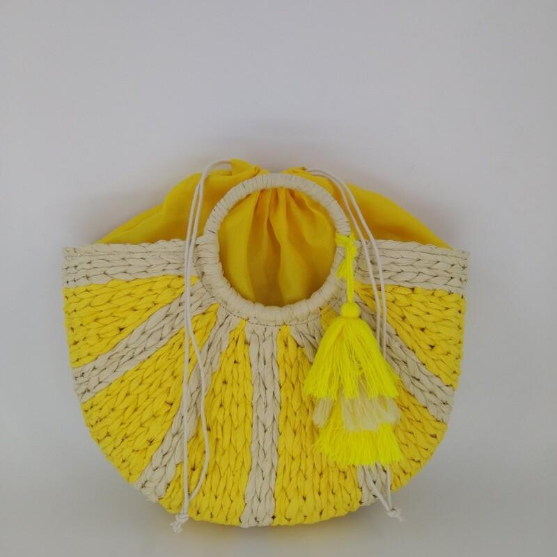 Designer handbag, women's retro cute grass woven bag, fashionable and simple, large capacity shopping bag, beach women's grass woven handbag