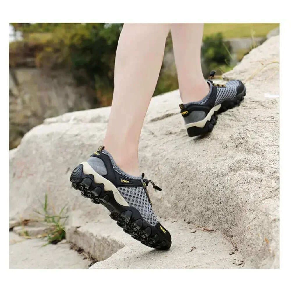 Ddmysports Water For Men Slip On Breathable Beach Aqua Outdoor Iking Wading Travel Shoes Quick Drying Sneakers Male OUTDOOR