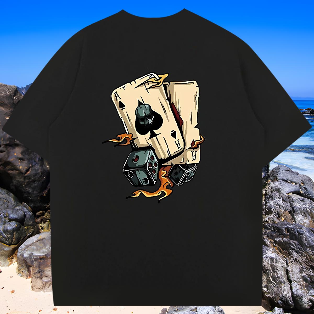 Custom Mens T Shirts Plus Size Cartoon Couples T Shirts Casual Round Neck Short Sleeve Cool Tees