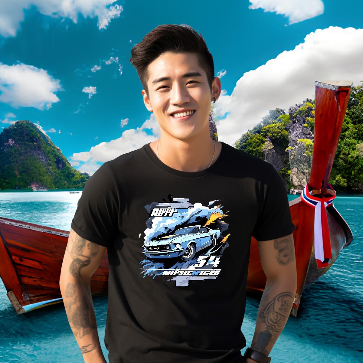 2024 T-Shirts Custom Cartoon Outdoor Men Tees O-Neck Short Sleeve Cotton Comfortable Clothings