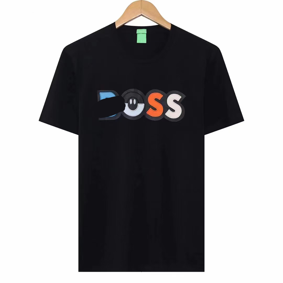 Summer Designer Mens T Shirt with Letter Printing High Quality 100% Cotton T Shirt Comfortable Elastic Round Neck Mens and Womens TshirtX240817