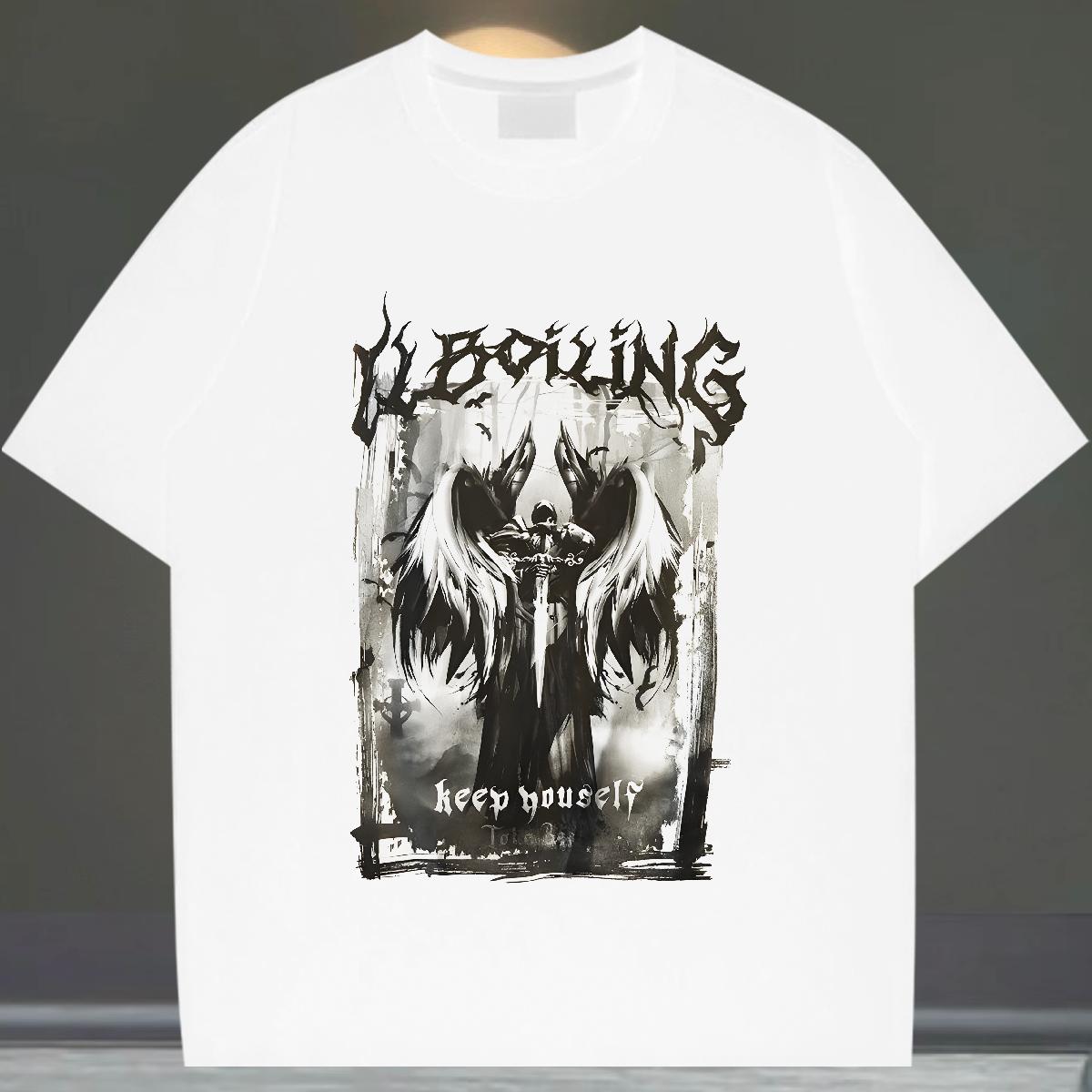 DIY Customized T Shirts Men Custom Print Plus Size Men Tees Street Casual O-Neck Short Sleeve Cotton Brand Tee Shirt