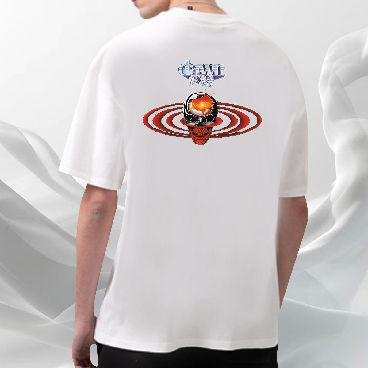Fashion Casual Mens T Shirts Black White Casual Beach Men Tops Tees Breathable Short Sleeve High Quality Wear