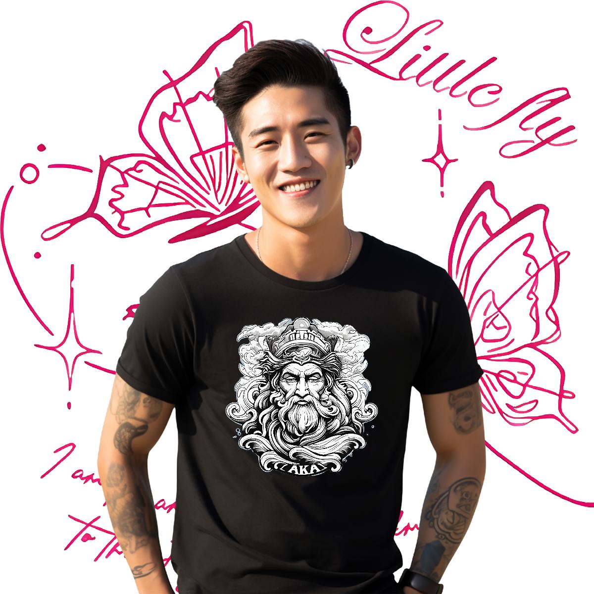 Classic T Shirts Men Black White Casual Daily Wear Men Tops Tees Breathable Crew Neck Cotton 5A Polos