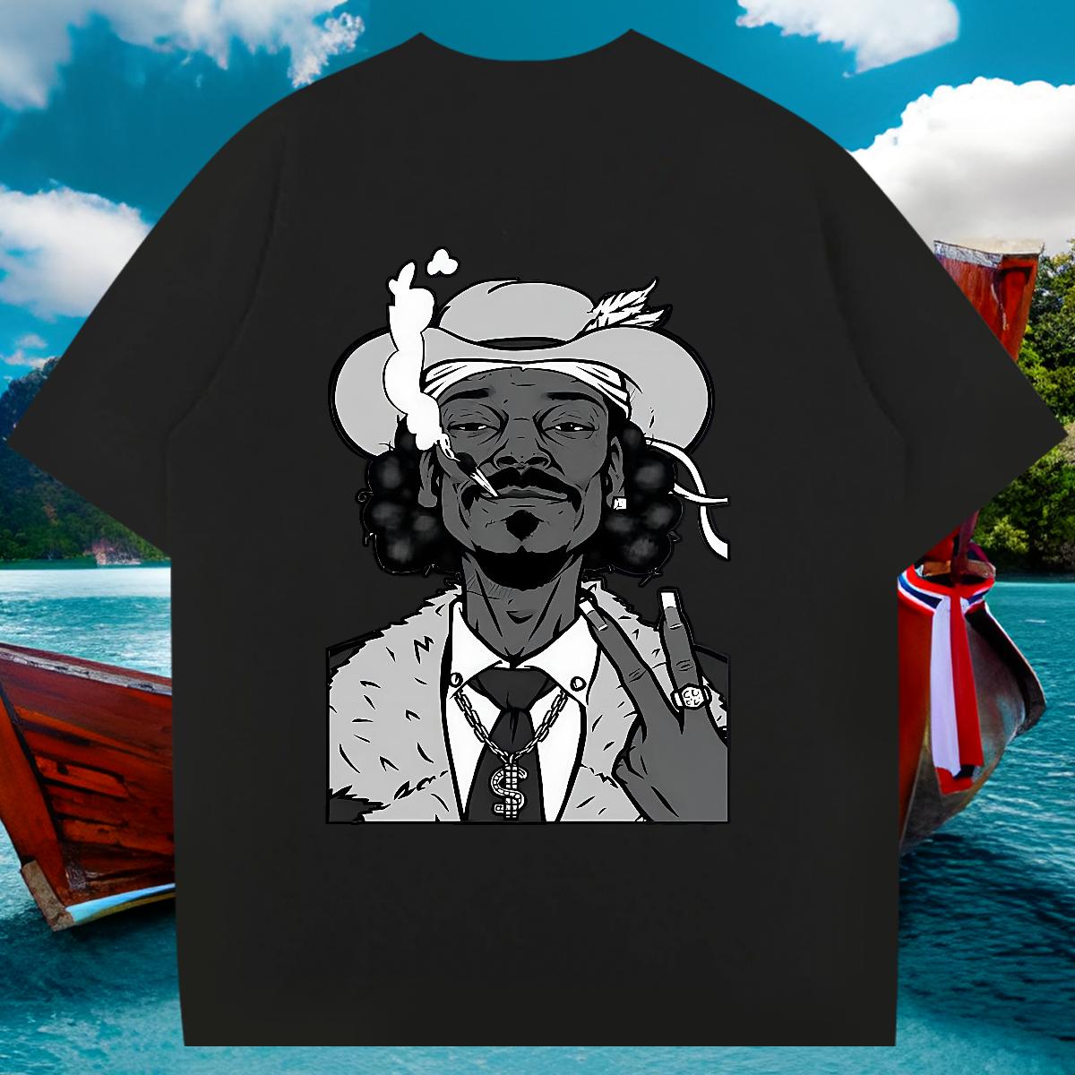5A Man T Shirts Cotton Breathable Street wear Hip Hop Tshirt for Man Woman Customized Print Fashion Tops