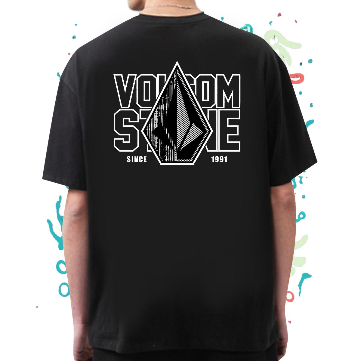 Stylist Man T Shirts Cartoon Printing S-3XL Mens Tshirts Street Casual 180g Cotton 5A Tees