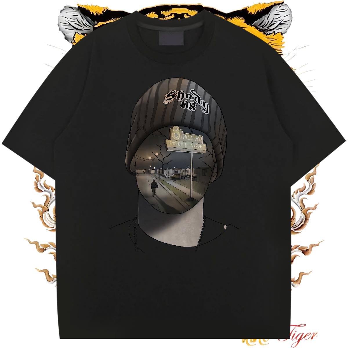 Loose Fit Men T Shirts Spring Summer Short sleeve Cotton Soft Men Clothes T-Shirt Fashion New Custom Printed Tops