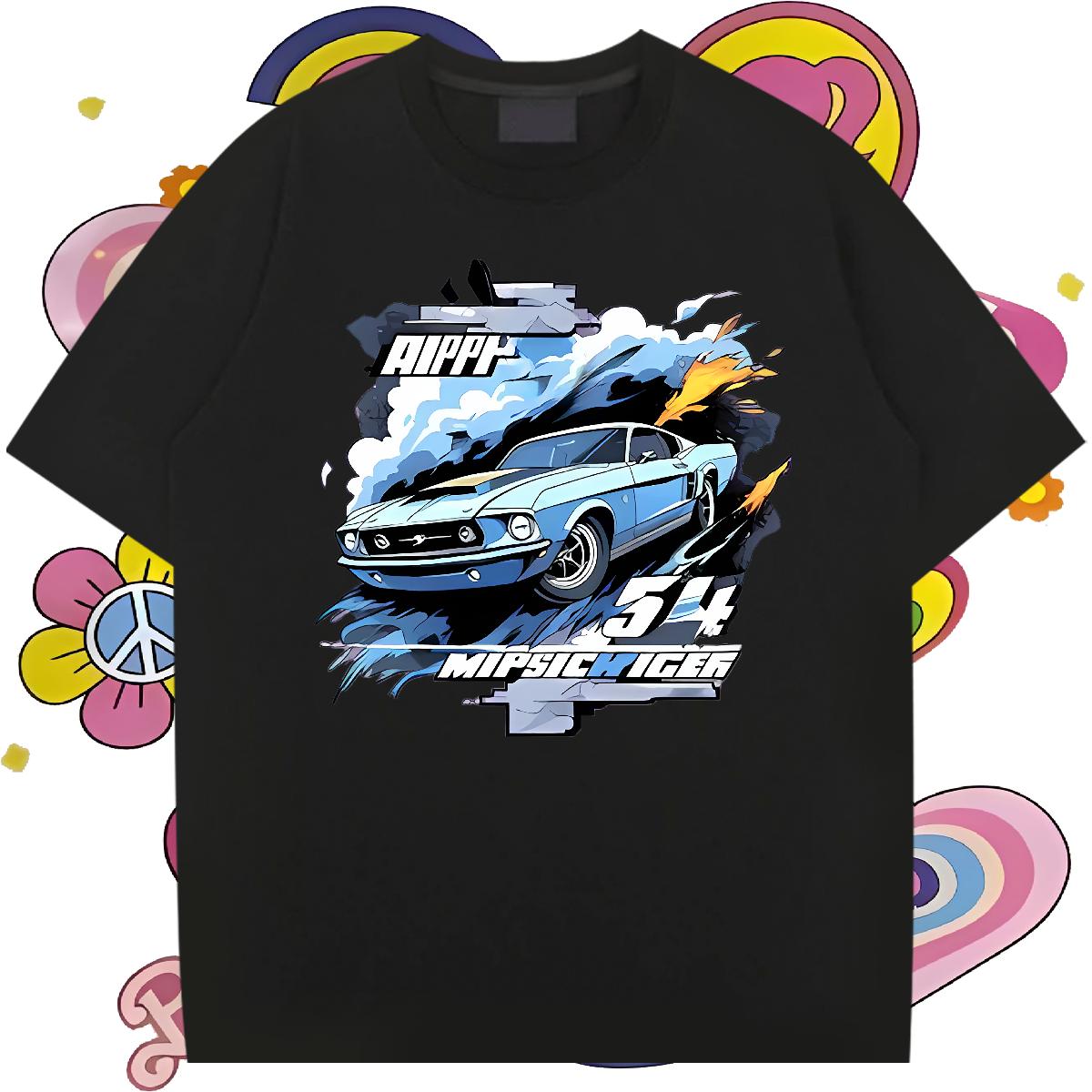 Custom Mens T Shirts Customized Print Sport Tshirt for Man Woman Crew Neck Cotton Loose Tees Shirts