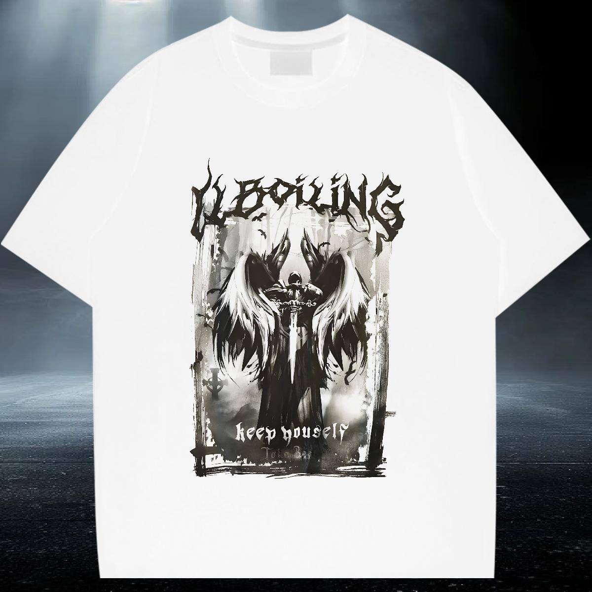 DIY Customized Men T Shirts Anime Tshirts Sports Casual Round Neck Short Sleeve 5A Clothings