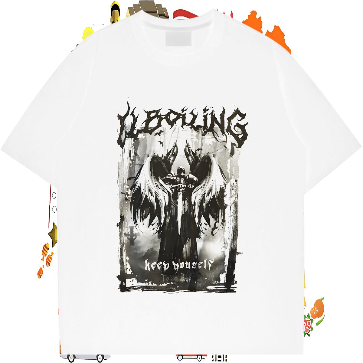 Fashion Designer Men T Shirts Asian Size Men Tees Sport Crew Neck Cotton Unisex Tees